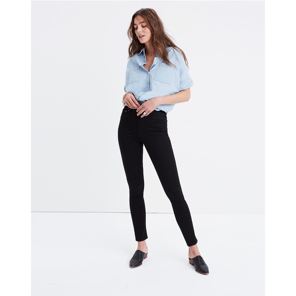 NWT Madewell Petite 10" High-Rise Skinny Jeans